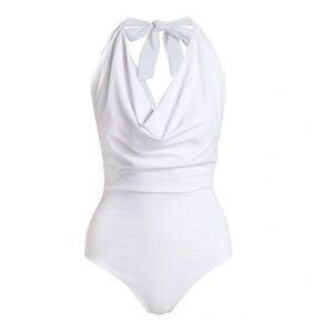 Susana Monaco Womans Cream Bodysuit